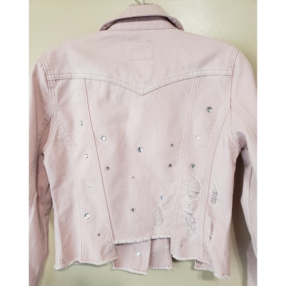 Jessica Simpson Pink Jean Jacket - Picture 3 of 6